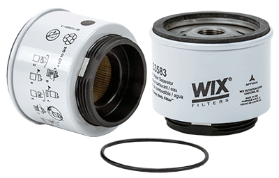 33583 | WIX | Fuel/Water Separator Spin-On W/Drain&Sensor | 97-28-6796